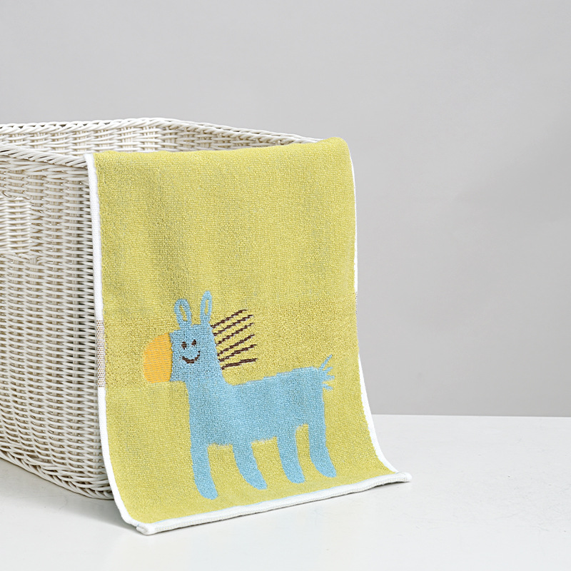 Picture of Jieliya Children's Towel Cotton Soft Absorbent Cute Pet Animal Cotton Children's Small Towel New 241324