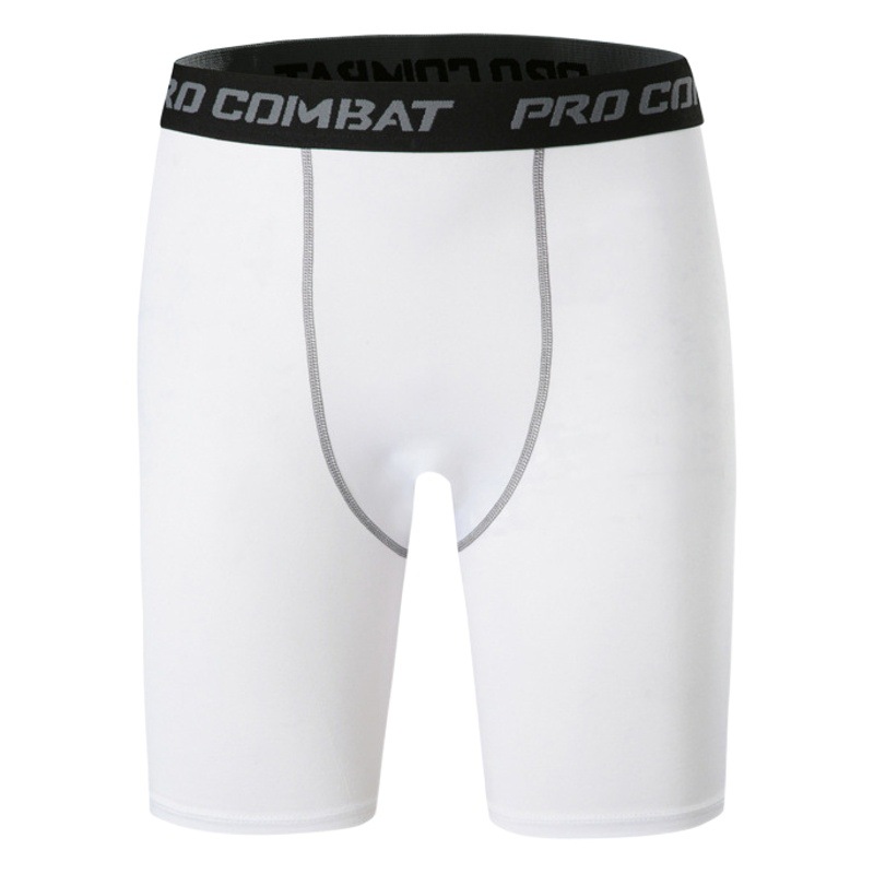 Men's Leggings Compression Pants Sports Tight Pants Basketball Shorts Quick-drying Running Training Fitness Pants Elastic