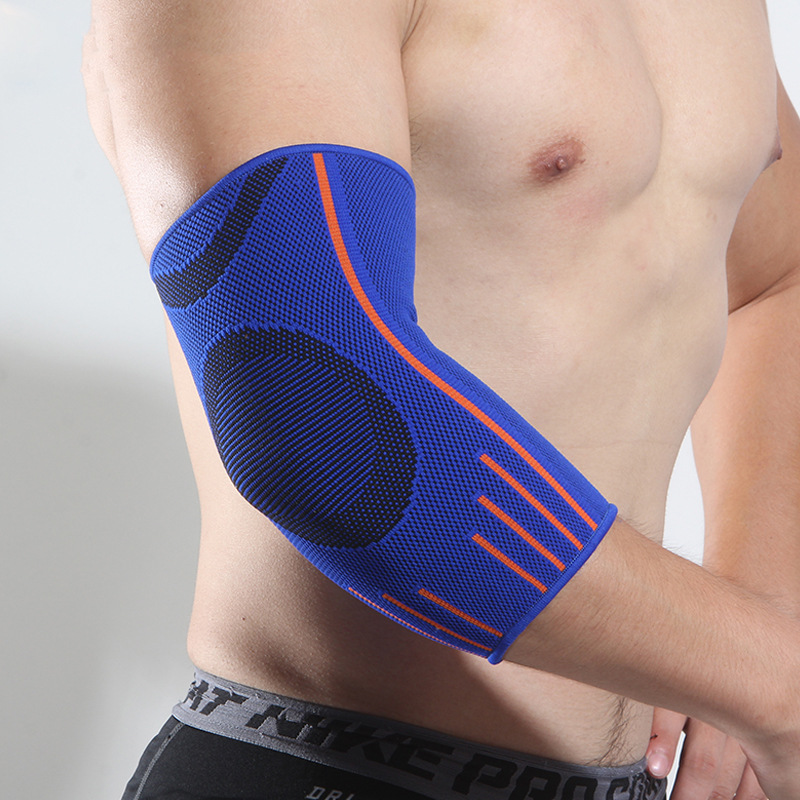 Picture of Knitted Nylon Elbow Pads, Extended Wrist Guards, Sweat-Wicking and Breathable Cycling Arm Guards, Compression Protection, One-Piece Drop Shipping, Breathable and Sweat-Wicking