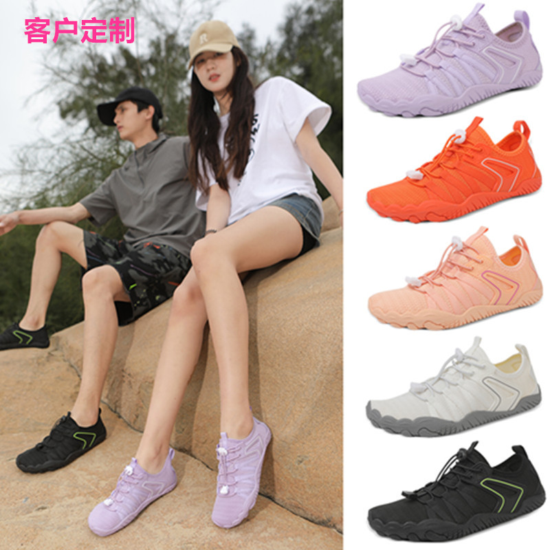 Manufacturer's Delivery of River Tracing Shoes, Wading Beach Diving Shoes, Water Skiing Swimming Shoes, Fitness Cycling and Mountaineering Sports Shoes, Five Fingers