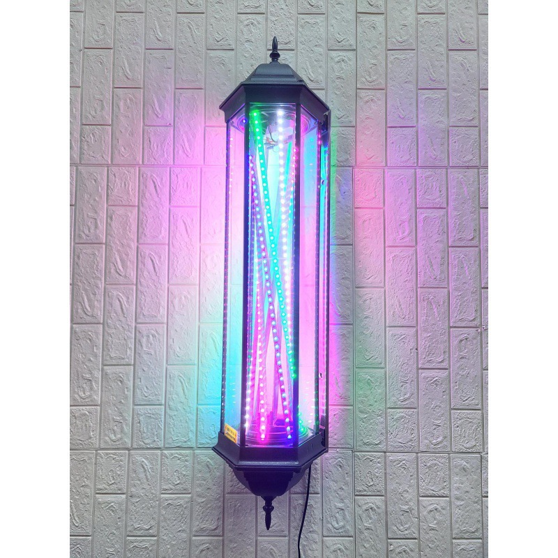 Picture of Barber shop small turn light perm foreign trade turn light barber shop brighten simple mold palace lamp light box factory maintenance