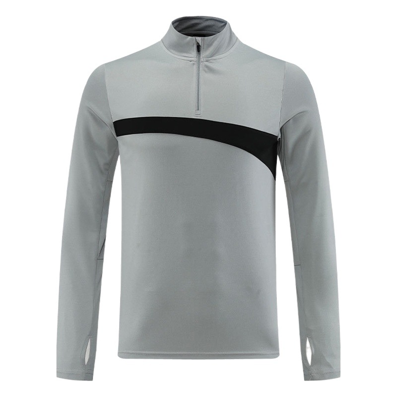 Long-Sleeved Football Training Uniforms, Spring & Fall Knitted Light Board Jackets, Group Sportswear Customization