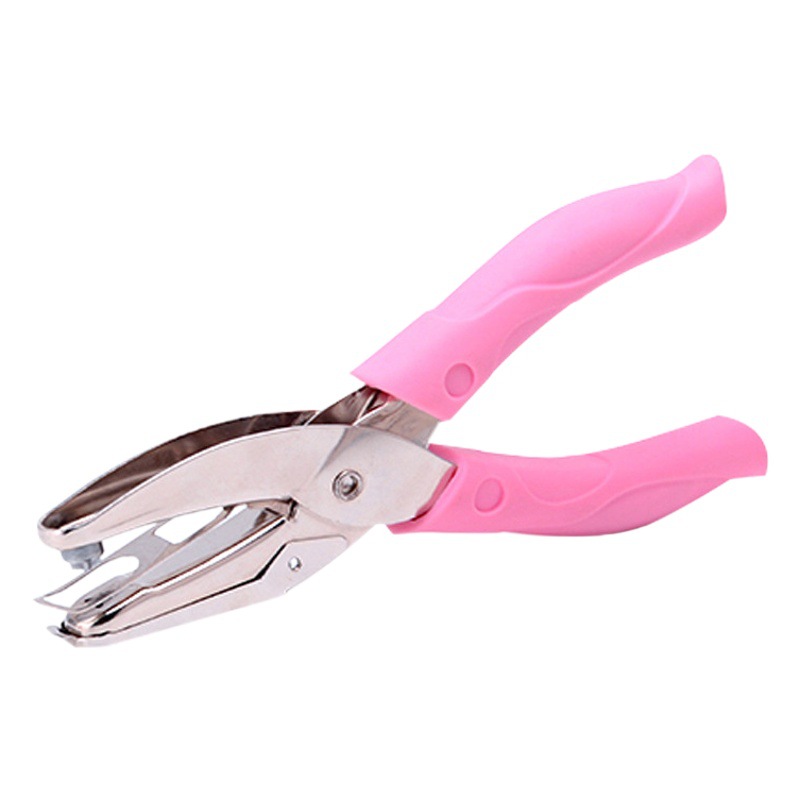 Tenwin astronomical hand-held labor-saving hole punch love star round 5 kinds of single-hole manual ticket checking and punching machine