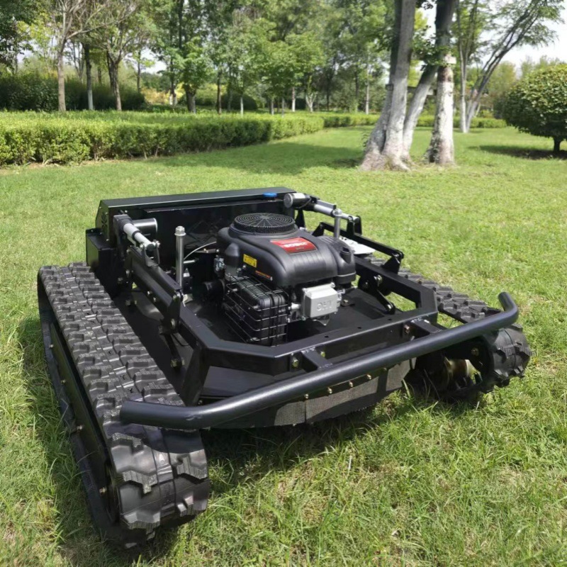 Manufacturers Sell Multifunctional Crawler Orchard Wasteland Mower Off-Road Tank Intelligent Remote Control Weeding Machine
