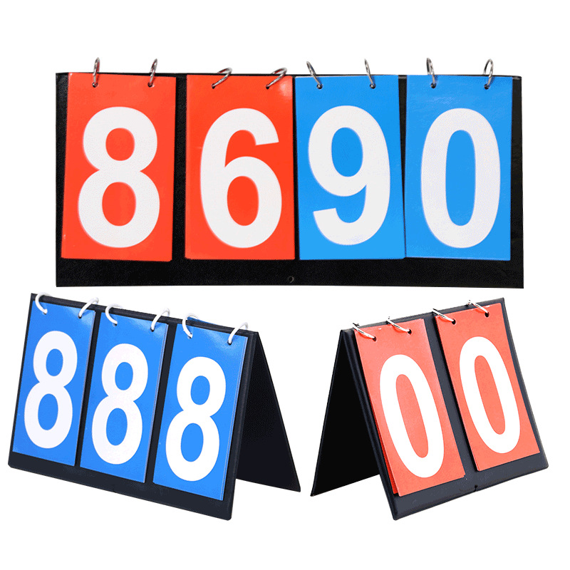 Two-position scoring board three-digit football multi-function basketball scoring board table tennis scoring device four-position scoring board