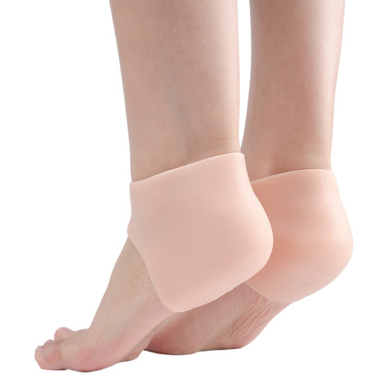 Factory Direct Sales Silicone Anti-Crack Heel Cover, Heel Pain Anti-Crack, Whitening Socks for Men and Women, Heel Dry Cracking Foot Cover