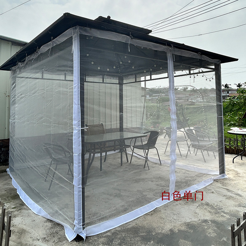 Picture of Gazebo tent mosquito net barbecue shed mosquito net garden fence outdoor insect curtain mosquito net factory direct sales