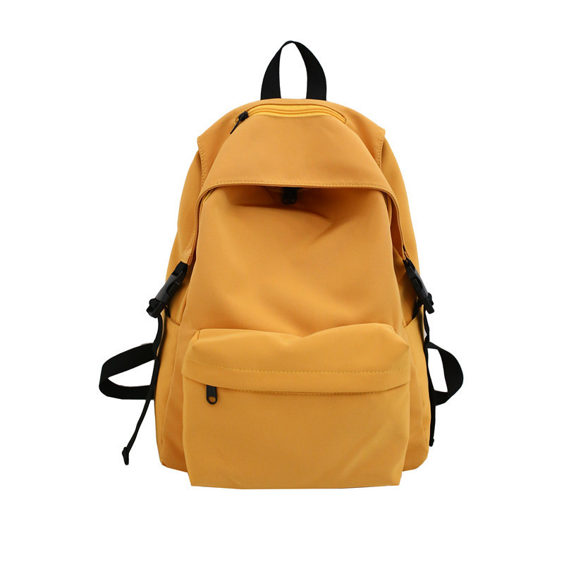 Picture of Japanese Style Solid Color Fashionable Nylon Backpack Women's Schoolbag Women's Korean Style Senior high school Lightweight Backpack Women's College Student Backpack