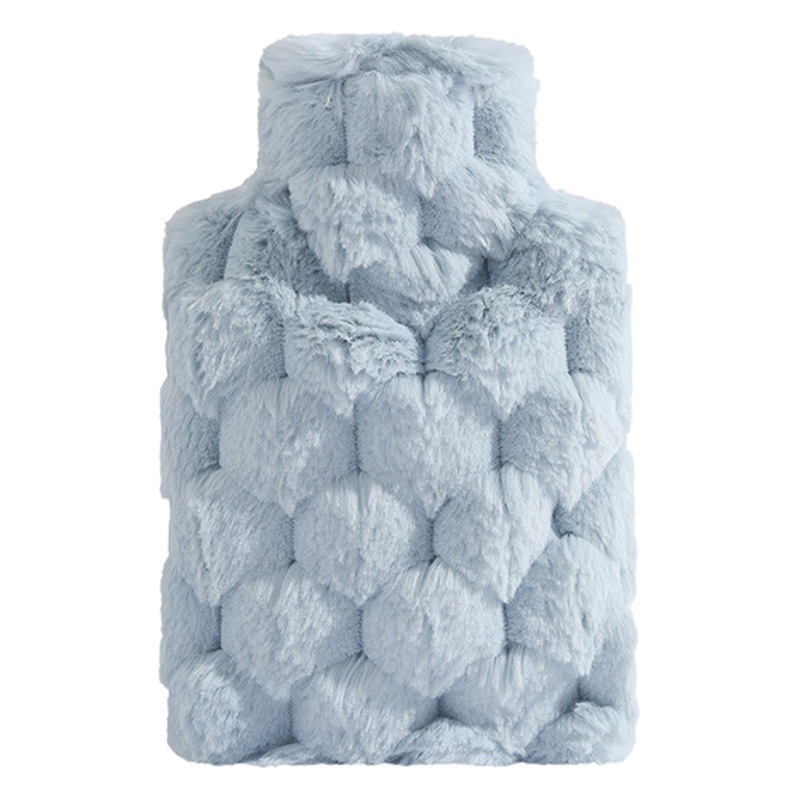 Water-Filled Hot Water Bag Large Plush Cute Hand Warmer Bag for Women to Apply on Belly, Cervical Spine and Quilt, Special Hot Water Bag Hand Warmer