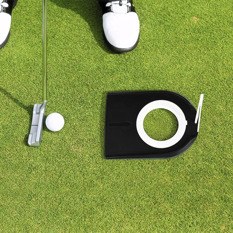 Picture of Golf plastic putter plate green putter exerciser suit golf hole putter training aid