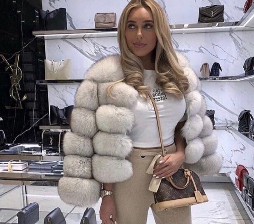 Picture of Fur European and American best selling faux fox fur faux fur coat women's short long sleeve fur faux fur coat