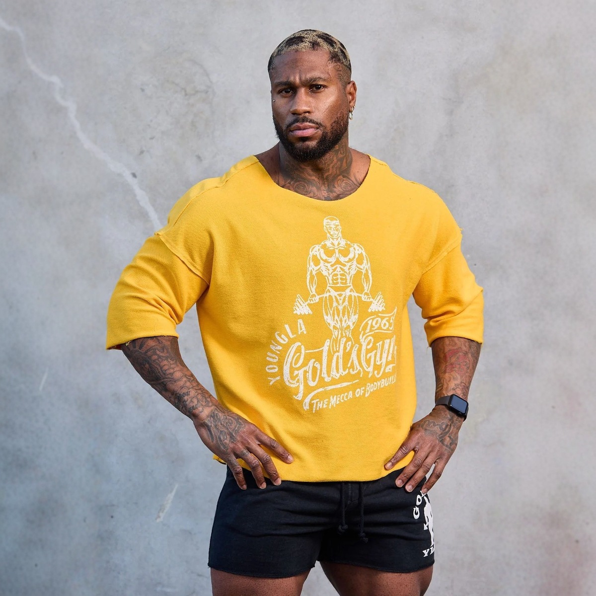 Summer young short-sleeved terry cotton men's T-shirt outdoor sports fitness relaxed-fit plus size training short-sleeved T-shirt summer