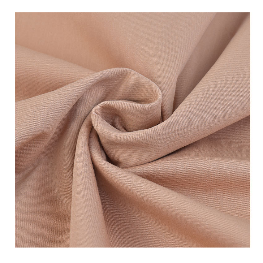 Tc Four-Way Stretch Slub Twill Organic Polyester-Cotton Stretch Satin Export Japanese and Korean Workwear Fabric Wrinkle-Resistant