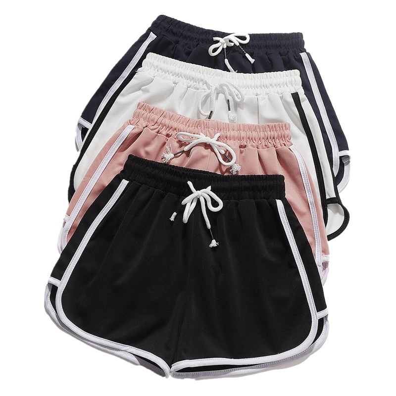 shorts sports style three-point shorts Yoga slimming loose plus size shorts women's hot pants pajama pants girl Women