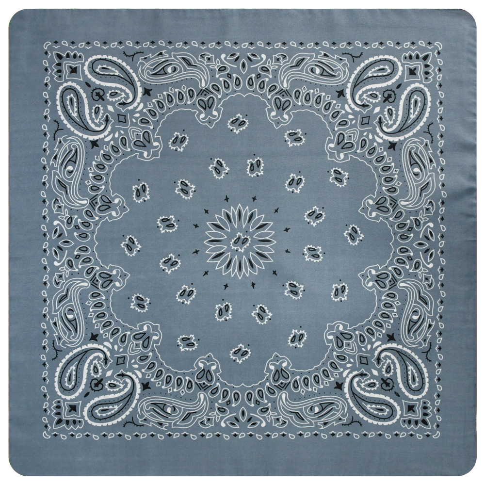 Picture of American West Coast Magic Hip Hop Riding Turban Hip Hip Hip Hop bandana Double Cashew Double Worm Square Scarf Wholesale