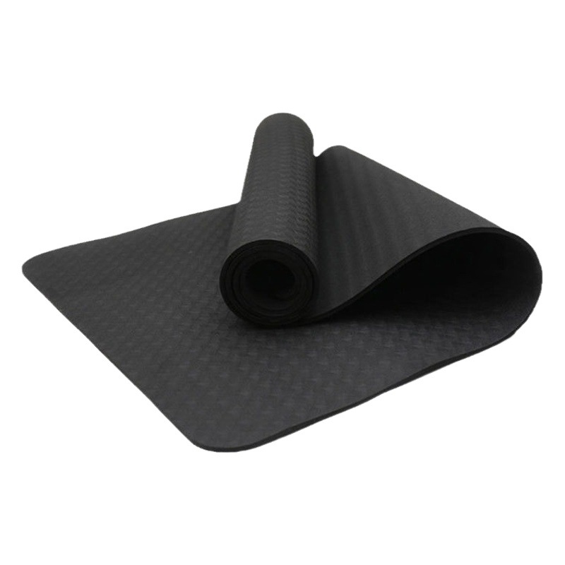 Second-class yoga mat TPE sports fitness mat slightly flaw non-slip yoga mat skipping rope mat