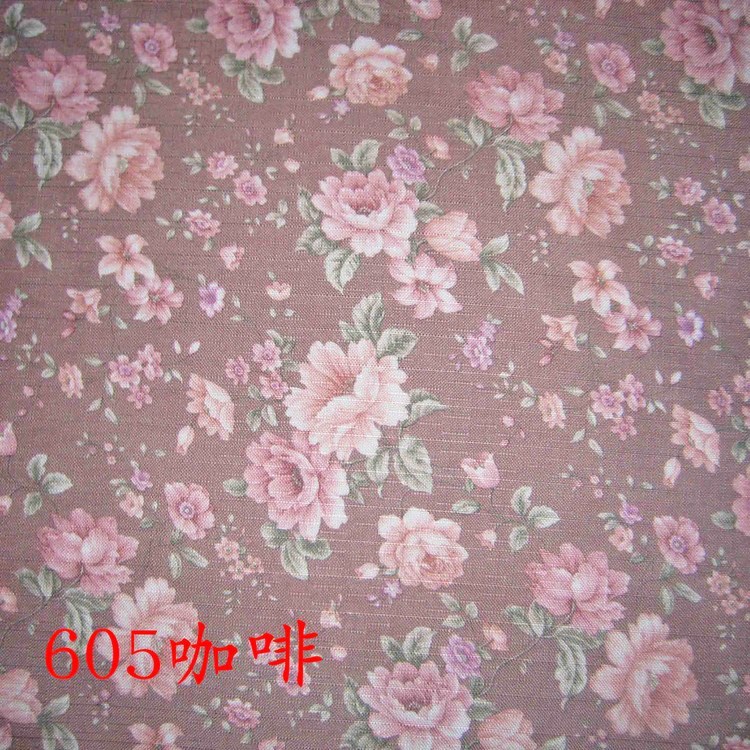 Picture of Manufacturer's Ready Stock 2.8m Wide Polyester Imitation Linen Jacquard Bamboo Plaid Cloth Flower Pattern Rich Cross Plaid Bamboo Cloth