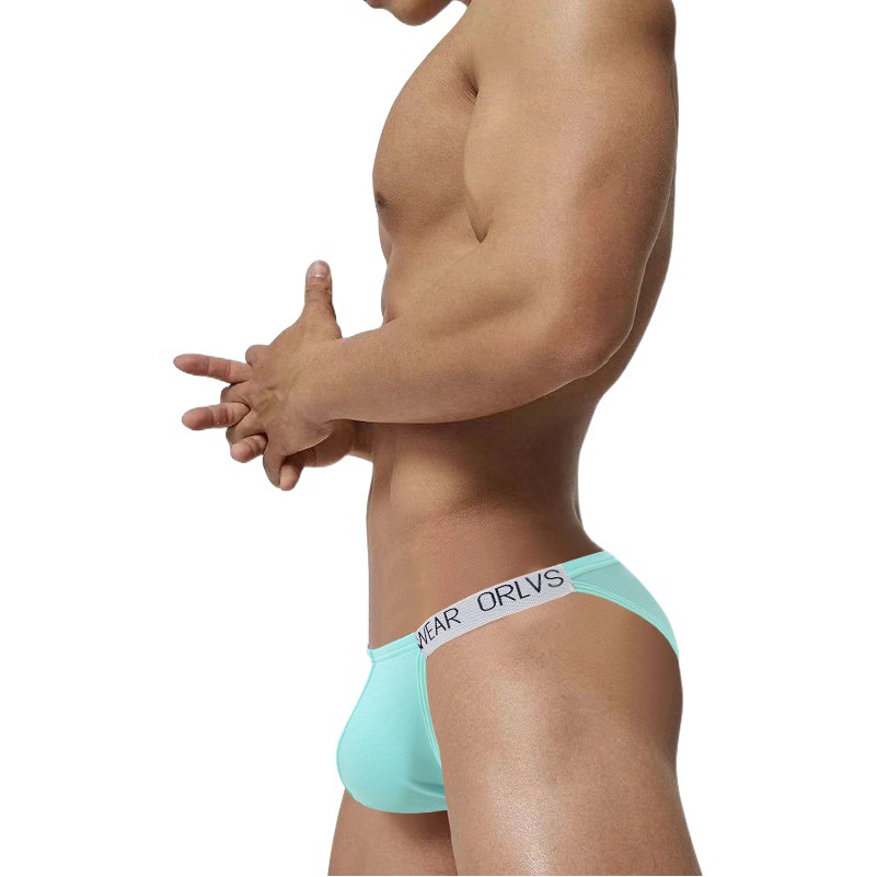 ORLVS one-piece delivery supply manufacturer men's briefs modal high fork underwear youth sexy men OR678