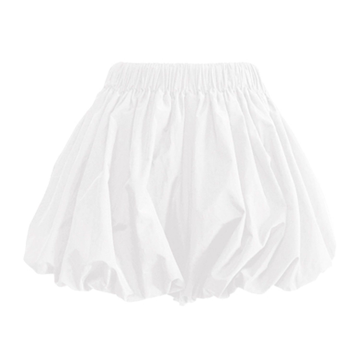 Black Skirt for Women Summer 2025 New High-Waist Slimming Look A-Line Bud Shorts Skirt Pleated Cake Tutu Skirt