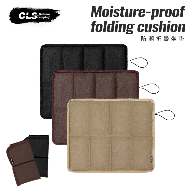 Cls Moisture-Proof Cushion Outdoor Mountaineering Foldableing Portable Park Fishing Stool Sponge Cushion Waterproof and Moisture-Proof Cushion