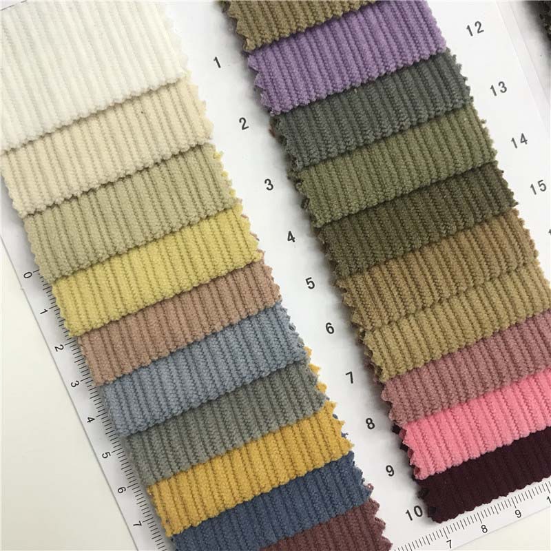 12 pit mother corduroy/reactive dyeing 40 color spot supply fashion casual fabric 3656210