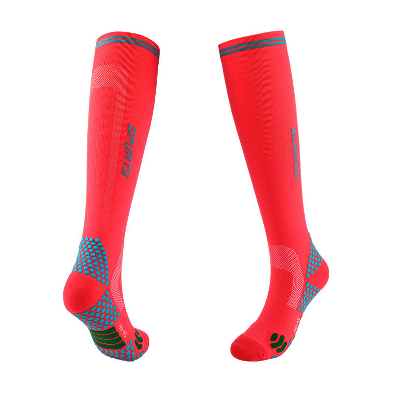 Picture of Autumn and Winter Professional Cycling Socks for Men and Women, Skipping Rope, Running Sports Socks, Slim and Beautiful Leg Pressure Socks, Long Compression Socks