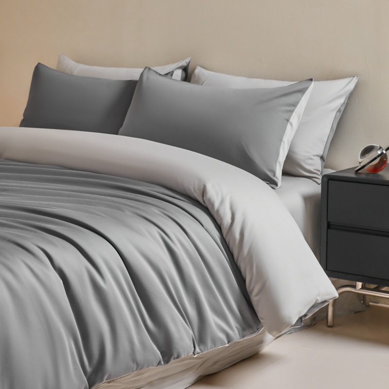 Picture of 120 cotton four-piece set 100 cotton quilt cover sheets high sense Xinjiang long staple cotton bedding