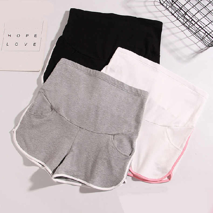 Picture of Pregnant Women's Shorts Spring and Summer Thin Leggings Outer Wear Safety Pants Spring and Autumn Loose Fashion Casual Sports Pants Summer Wear