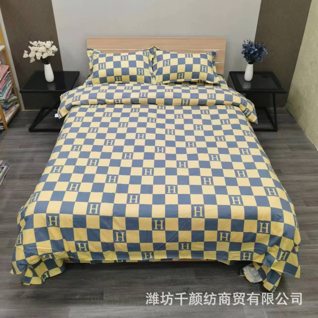 Picture of Factory Bed Sheets Thickened Scrub Bed Sheets Single Piece Student Dormitory Bed Sheets Scrub Bed Sheets for Single Bed