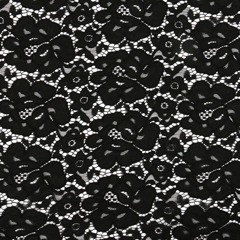 Picture of Factory Wholesale Direct Sales Thickeneded Brocade Eyelash Thread Lace European and American Women's Cheongsam Dress Lace Fabric