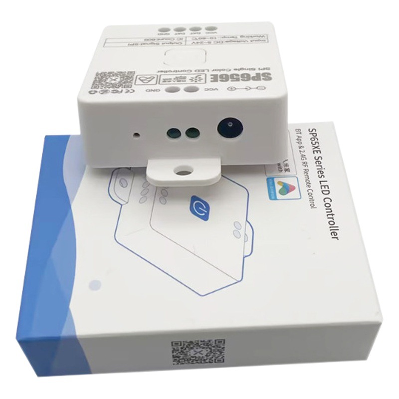 SP656E magic color Bluetooth monochrome water music controller mi Xiaoai intelligent voice controller 5-24V