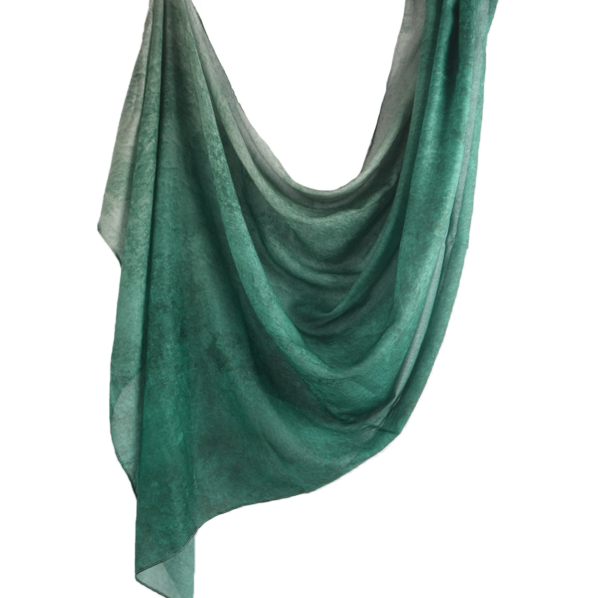Picture of Best-Selling Watercolor Tie-Dye Cotton Scarf Arabian Satin Polyester Long Scarf Turkish Middle Eastern Scarf