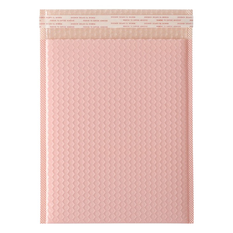 Large Stock of Clothing Packaging Pearlescent Film Bubble Bags White Long Foam Bags Book Envelope Bags Envelope Style