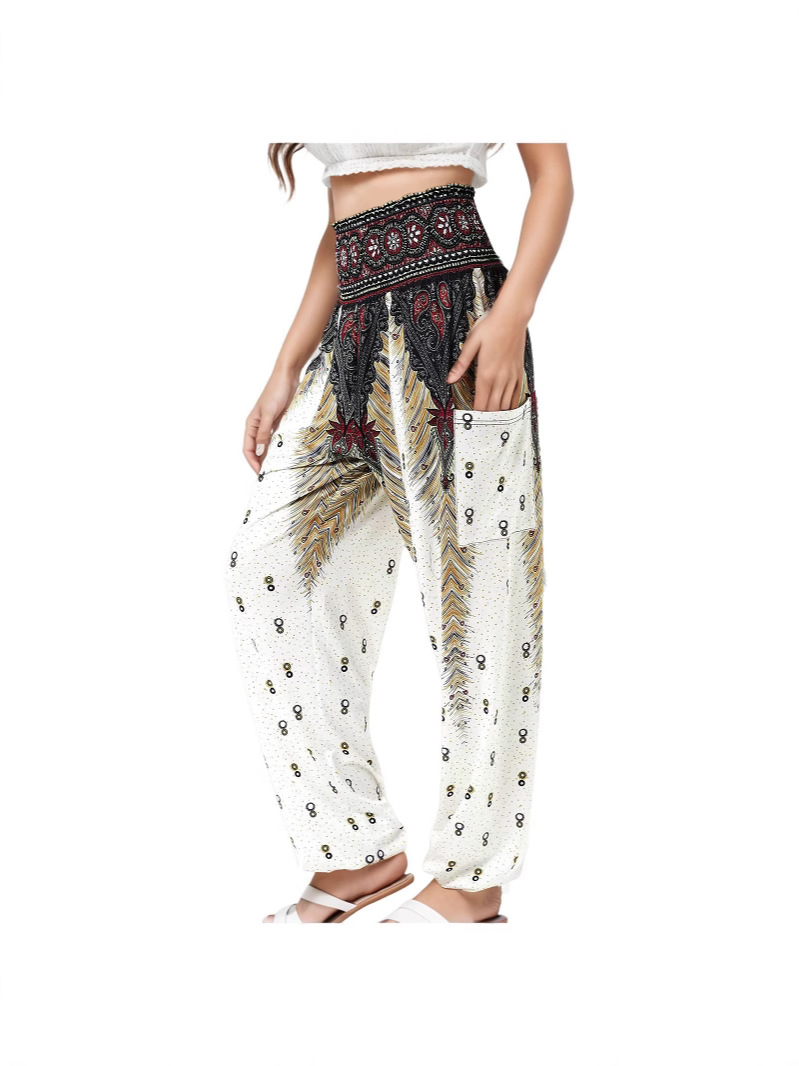 Women's Independence Day Flared Pants Striped Digital Print Casual Casual Pants