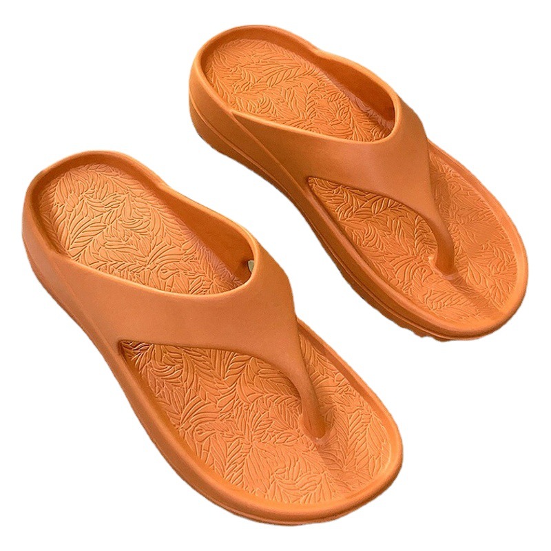 Picture of Flip flops cross-border Outdoor Women's fashionable outdoor soft bottom thickened wedge couple flip-flops beach sandals men
