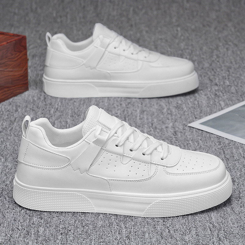 2025 New Large Size Thick-Soled Trbottomyy Versatile Sneakers, Breathable, Comfortable, Casual Sports White Shoes, Fashionable and Versatile Shoes