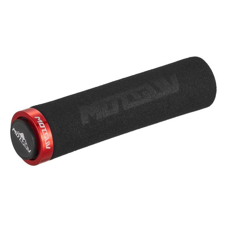 MOTSUV Bicycle Sponge Handle Cover Unilateral Locking Mountain Bike Grip Non-Slip Comfortable Sweat-Absorbing Foam Gloves