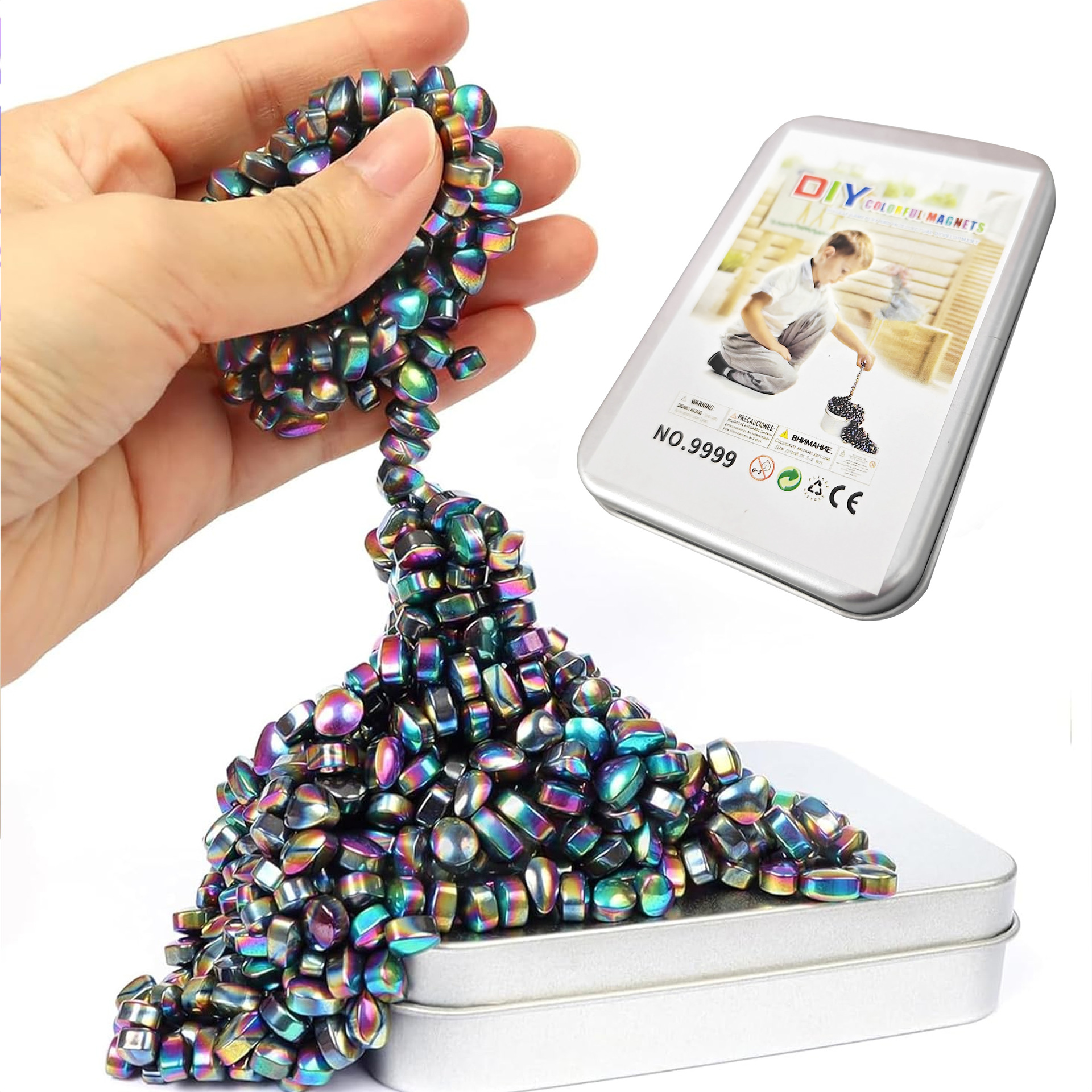 Picture of Cross-border magnetic effect on war chess stepping on thunder magnet induction puzzle decompression desktop games chess board games children's toys