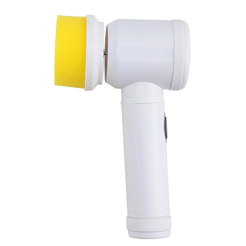 Picture of Multifunctional Handheld Radio Electric Cleaning Brush Kitchen Dishwashing Brush Bathroom Sink Tile Electric Cleaning Artifact
