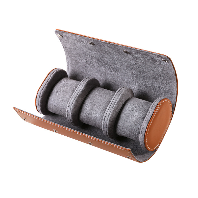 Picture of 2025 New Cross-Border Portable 1 Position 2 Positions 3 Positions Watch Box Pu Leather Watch Storage Box Packaging Box Wholesale