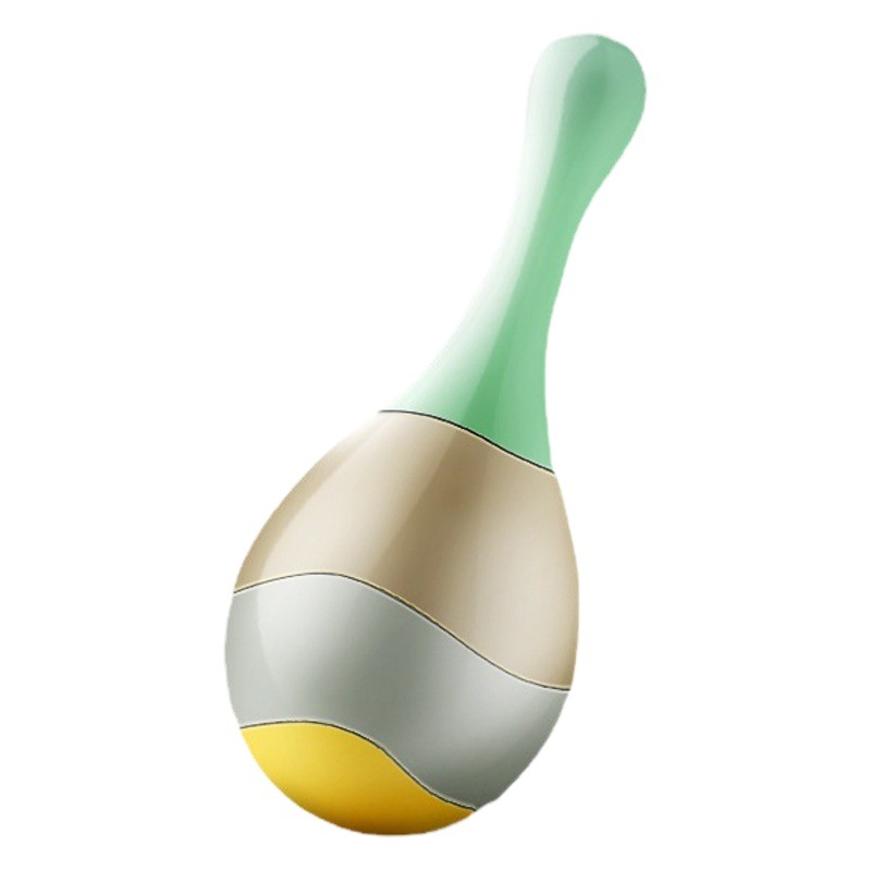 Children's Sand Hammer Rattle Percussion Instrument for Hearing and Vision Training, Baby Grasping Toy for Tracking and Listening