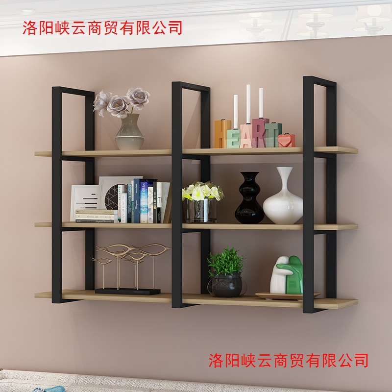 Wrought iron wall, wall hanging shelves, bar counters, hanging bookshelves, restaurant ceilings, flower racks, hangers, storage