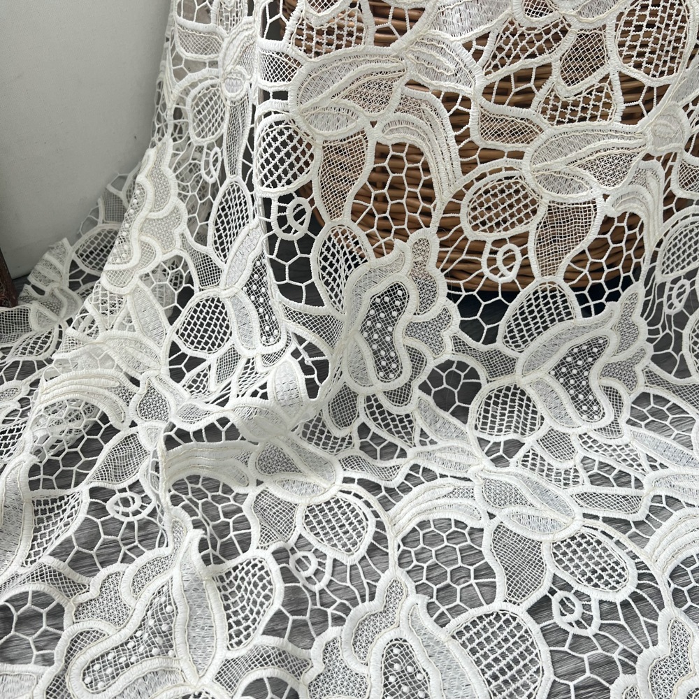 Picture of EG-1907219 Water-soluble Embroidery Cloth Lace Milk Silk Water-soluble Embroidery Cloth