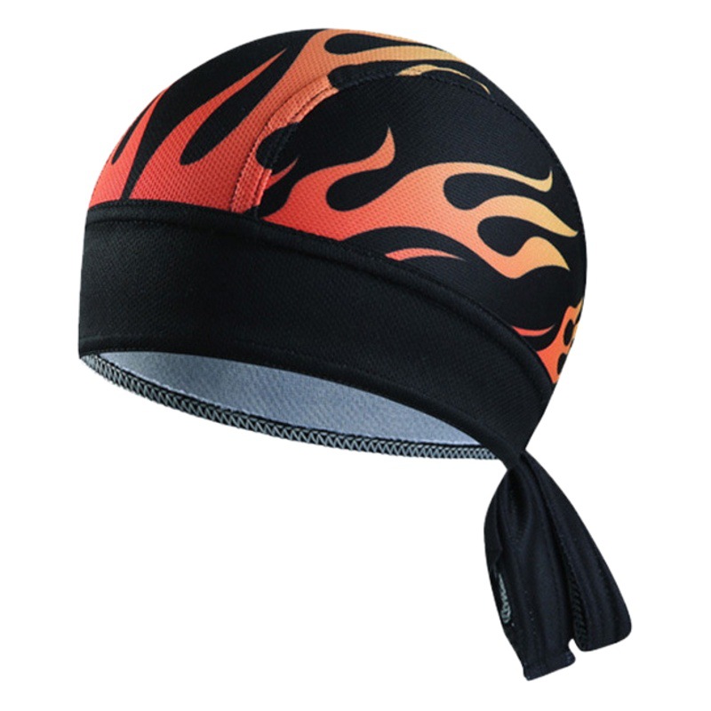 Summer Cycling Equipment Helmet Accessories Sweat Absorbing Pirate Turban Hat Cycling Turban