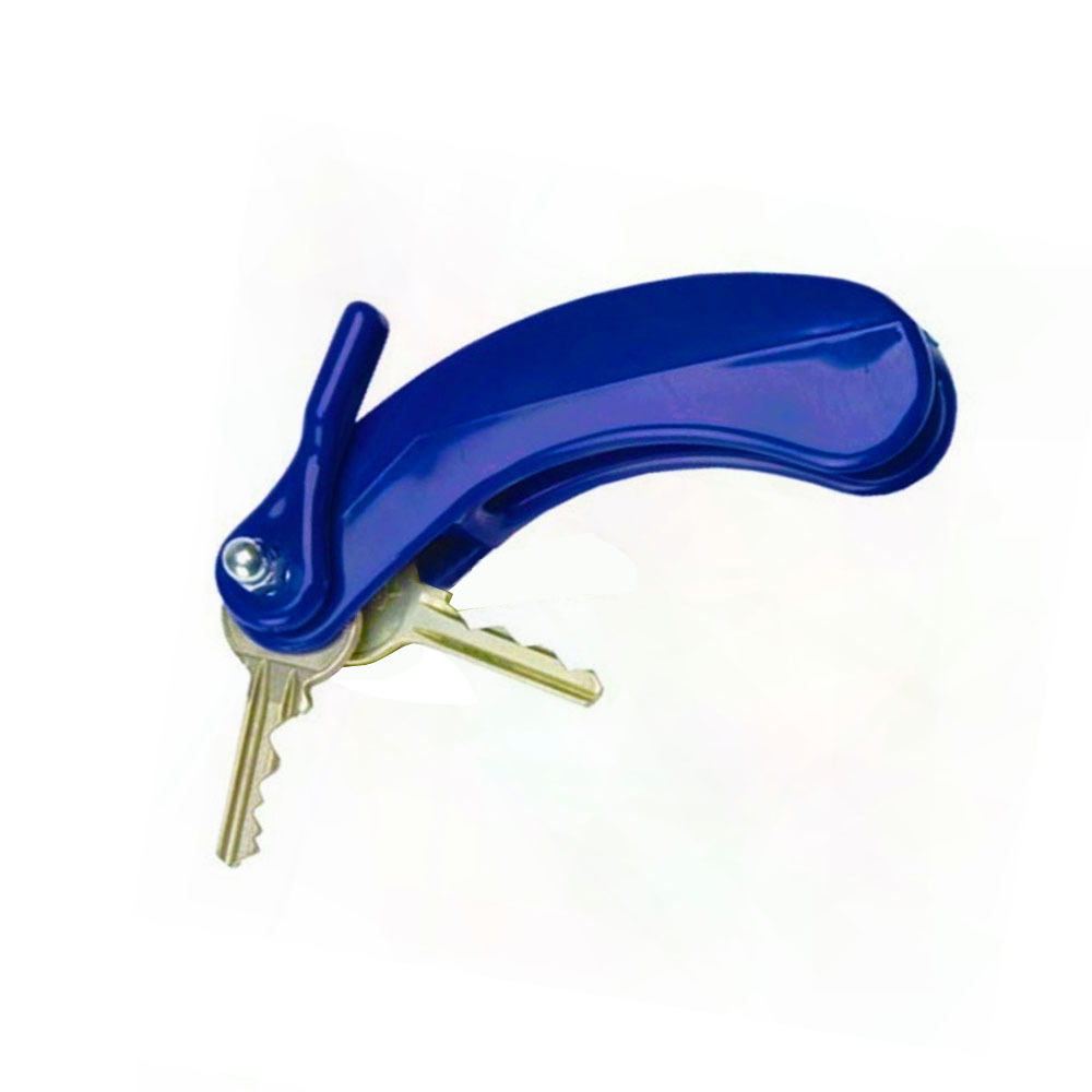 Key booster for the elderly unlocking auxiliary handle multi-function key storage key chain for the disabled