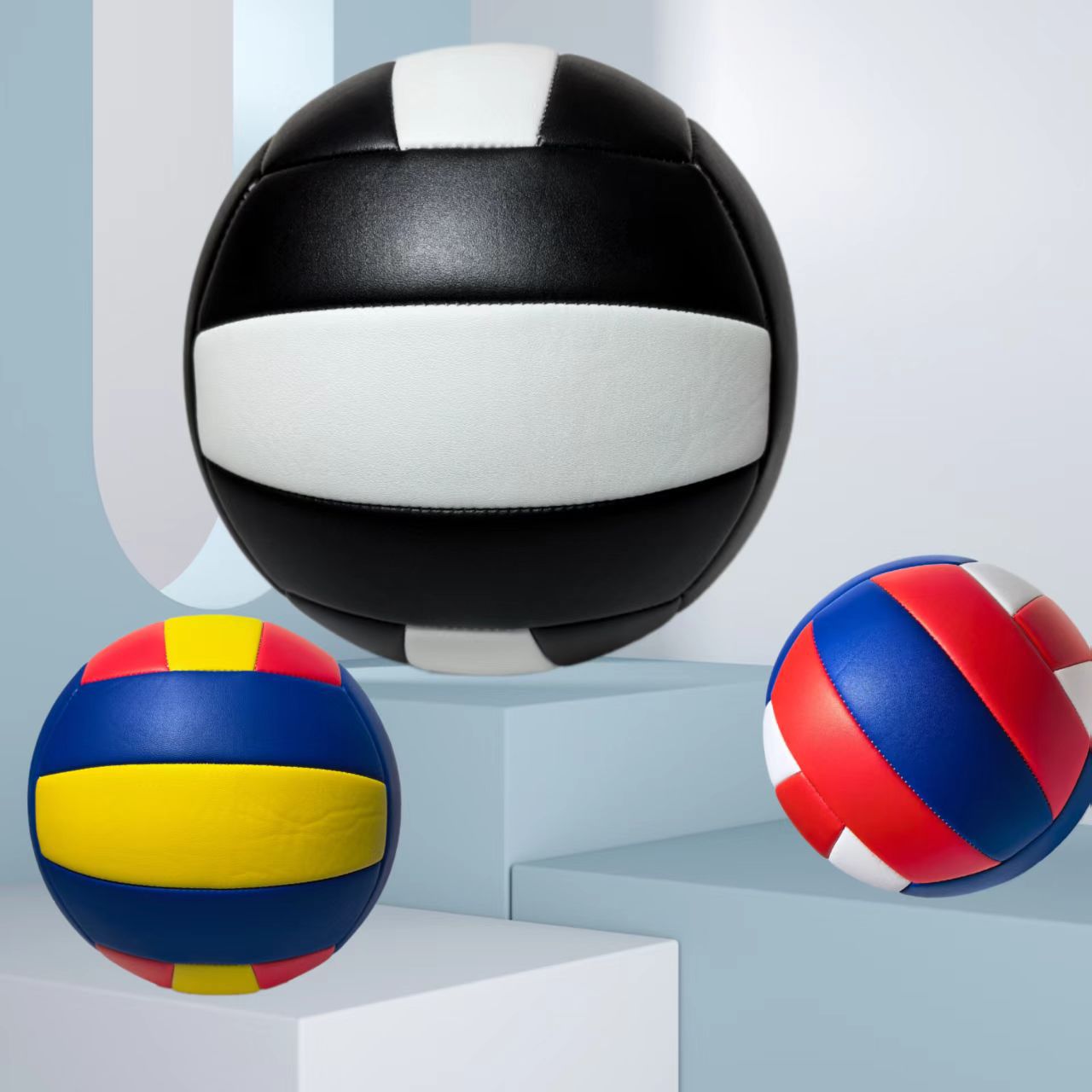 Picture of Free printing No. 5 volleyball thickened explosion-proof high school entrance examination special No. 4 primary school students standard training competition volleyball wholesale