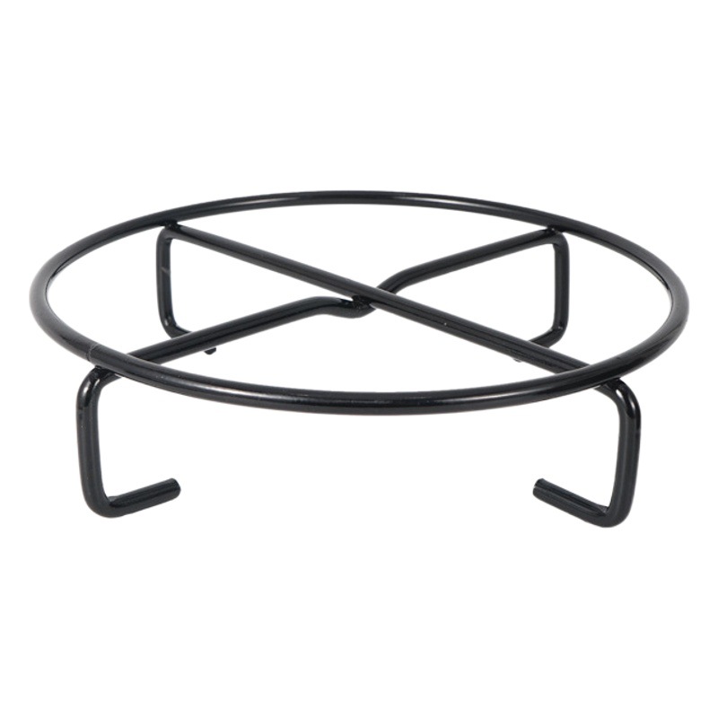 Outdoor Multi-purpose iron heat insulation pot mat travel camping multi-functional non-slip iron pot rack camping boiling water bracket