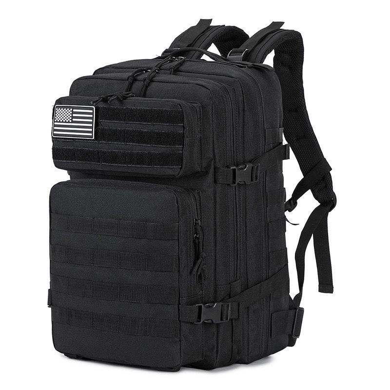 Cross-Border Popular Outdoor Tactical Backpack Molle Mountaineering Hiking Cycling Camouflage Bag Multi-Functional Sports Backpack