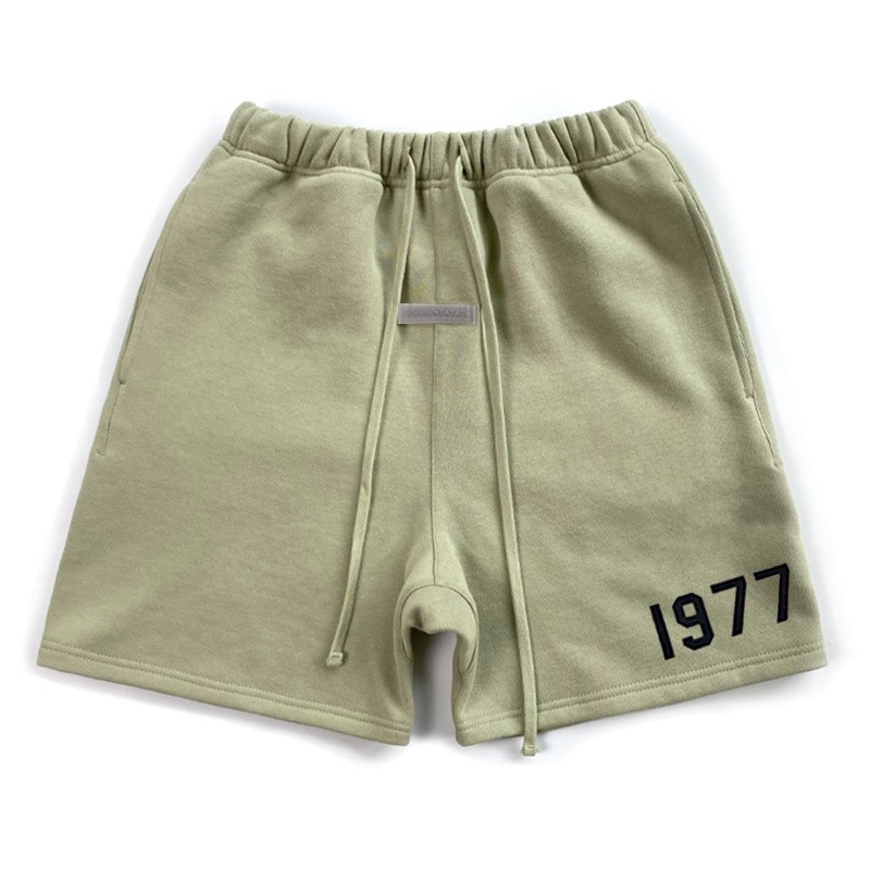 Picture of European and American GOD Shorts Men's High Street Trend Season 8 1977 Line 22S Retro Loose Sports Casual Shorts