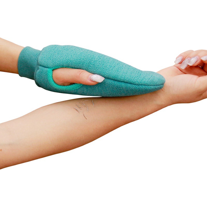 Strong Korean Household Male and Female Back Mud Rubbing Ash No Pain Bath Gloves Rubbing Bath Towel Adult Bath Artifact